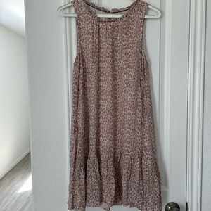 Anthropologie Natalie Flounced Tunic Dress